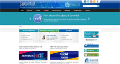 Desktop Screenshot of javevirtual.javerianacali.edu.co
